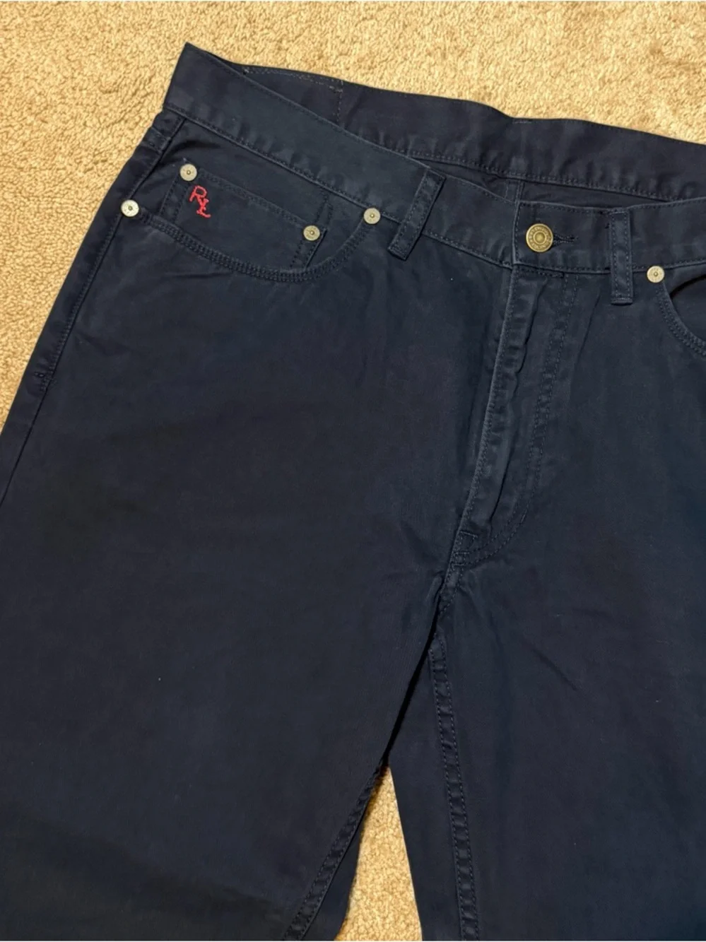 Polo by Ralph Lauren Navy Straight Men’s Pants